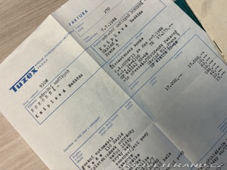 Škoda 130 RAPID TUZEX MODRÁ METAL 1986