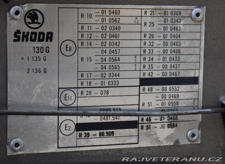 Škoda Rapid 136 1988
