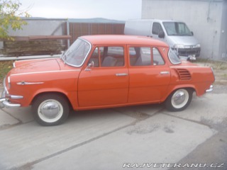 Škoda 1000 MB žábrovka 1965
