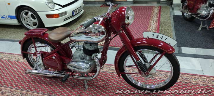 Jawa 250 250/11 Pérák F.J. 1947