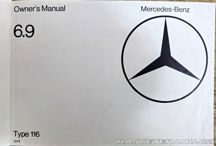 Mercedes-Benz 450 450SEL W116 6,9L 1978