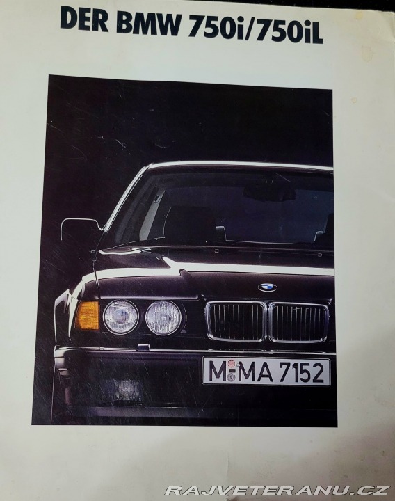 BMW 7 750i E32 V12 1990