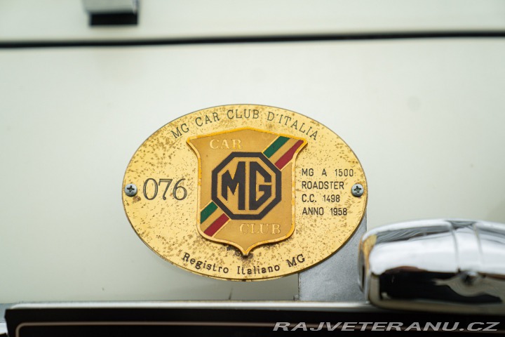 MG Ostatní modely A 1958