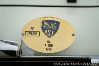 MG Ostatní modely A 1958