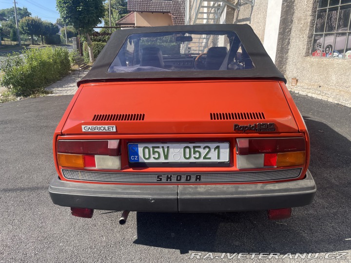Škoda Rapid LDD Cabriolet Standard 1986