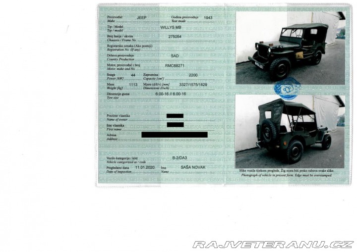 Jeep Willys MB 1943