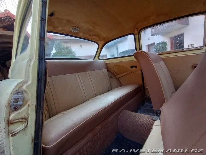 Škoda Octavia Super - pravé řízení 1961