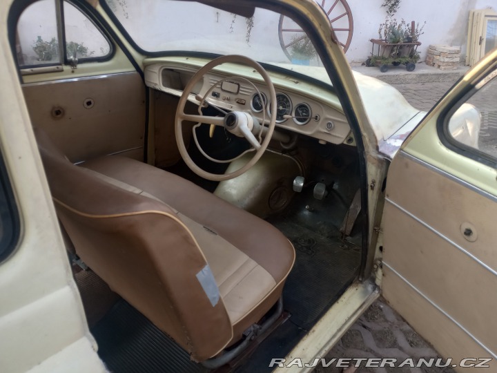 Škoda Octavia Super - pravé řízení 1961