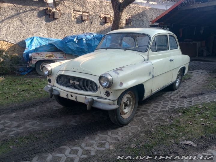 Škoda Octavia Super - pravé řízení 1961