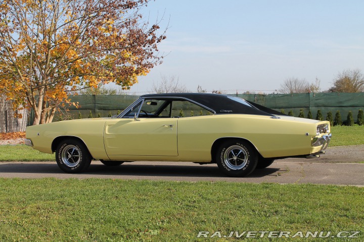 Dodge Charger 383 V8, manuál 1968