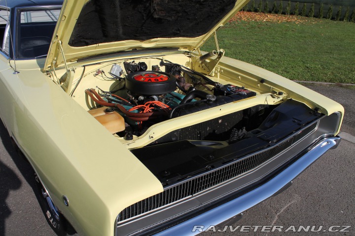 Dodge Charger 383 V8, manuál 1968