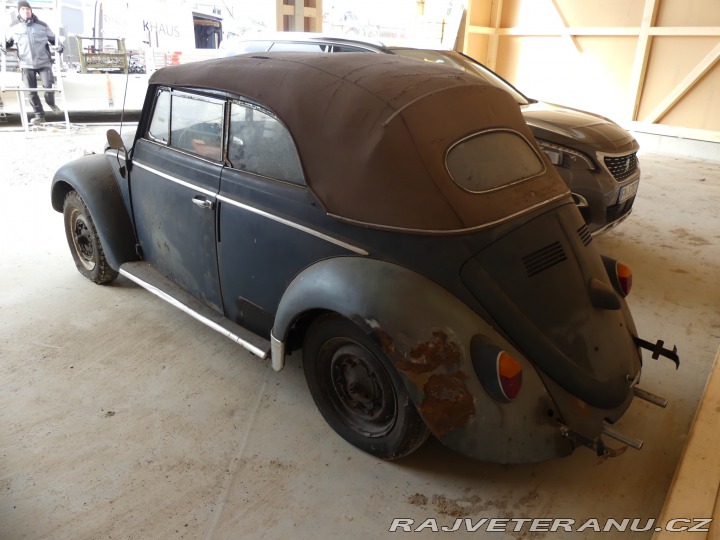 Volkswagen Brouk Oval Cabriolet 1958