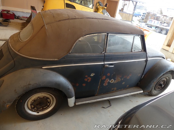 Volkswagen Brouk Oval Cabriolet 1958