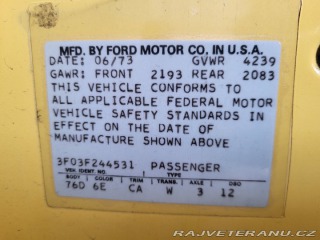 Ford Mustang Convertible 1973