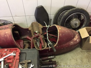 Jawa 350 360 panelka a side 1973