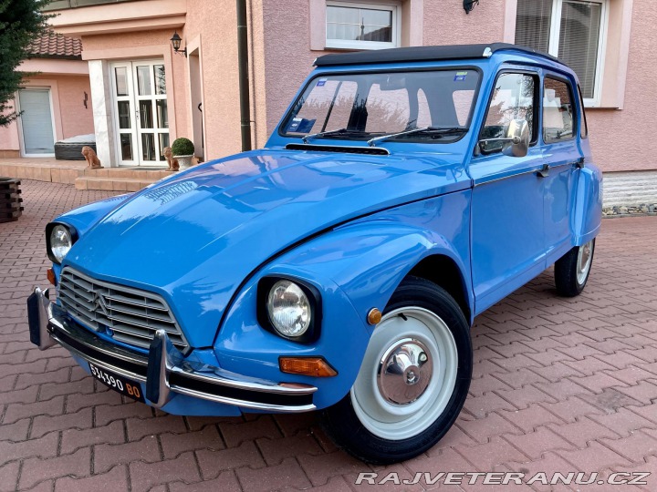 Citroën 2CV Dyane-6 Cabrio TOP STAV ! 1978