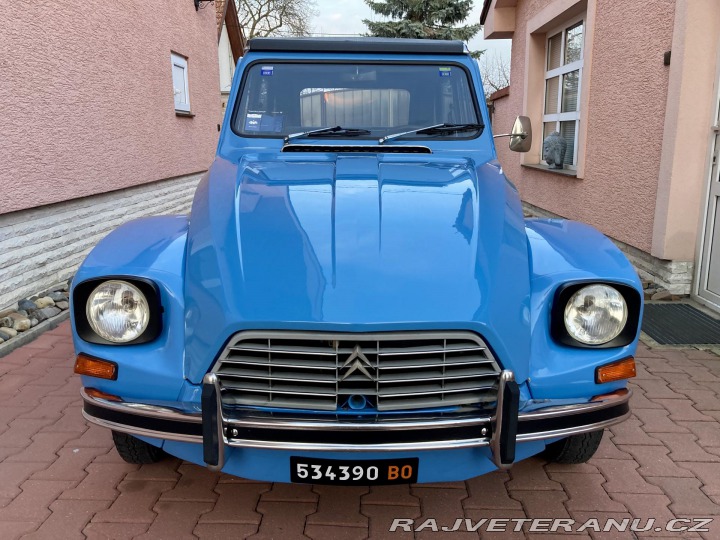 Citroën 2CV Dyane-6 Cabrio TOP STAV ! 1978