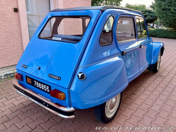 Citroën 2CV Dyane-6 Cabrio TOP STAV ! 1978