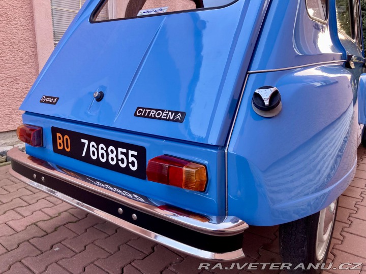Citroën 2CV Dyane-6 Cabrio TOP STAV ! 1978