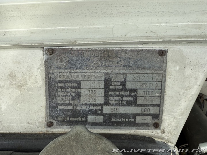 Škoda 1100 1100 MB Deluxe 1969