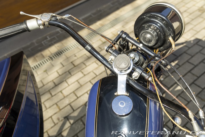 Praga BD 500 sajdkár 1929