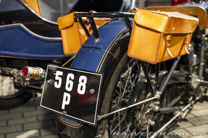 Praga BD 500 sajdkár 1929