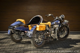Praga BD 500 sajdkár 1929