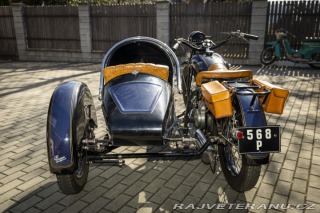 Praga BD 500 sajdkár 1929