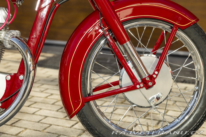 Jawa 500 OHC 15/00 ŠNEK 1953