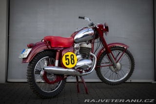 Jawa 250 TYP 553 LIBEŇÁK 1960