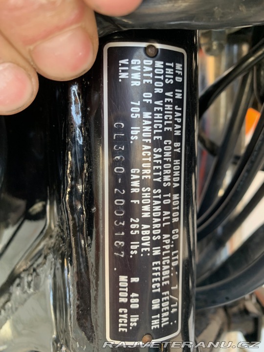 Honda CL 360 1974