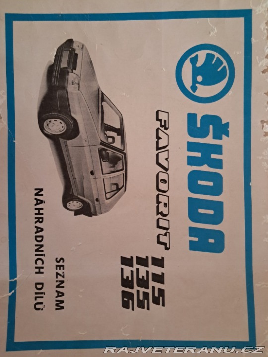 Škoda Favorit 135L 1990
