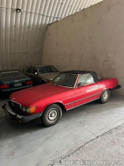 Mercedes-Benz SL 380 SL, NA BÍLÝCH SPZ 1981