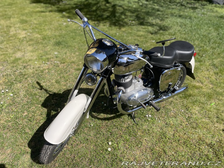 Jawa 250 kývačka 1958