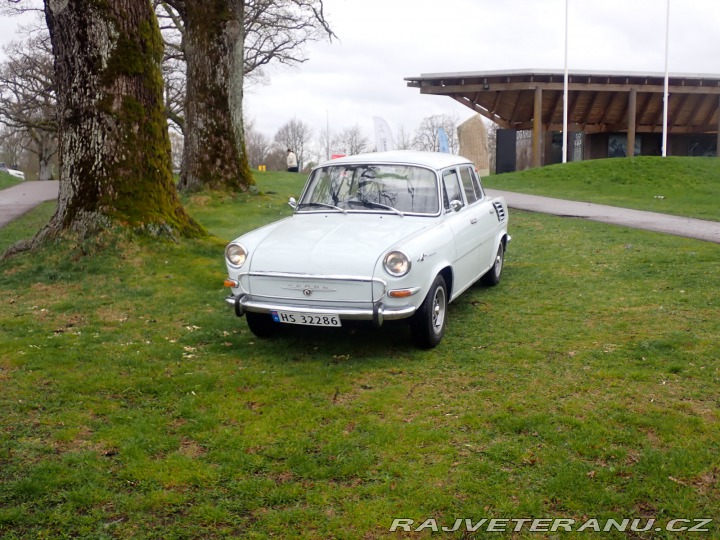 Škoda 1000 MB MBG De Luxe 1968