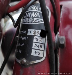 Jawa 250 Pérák 1948