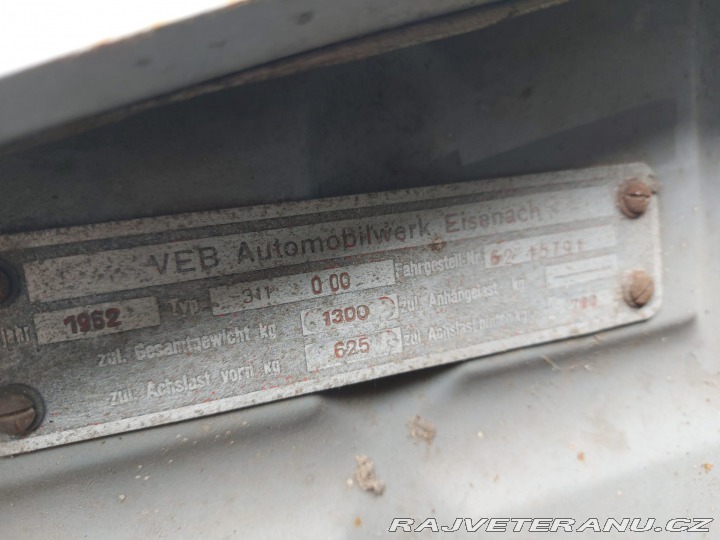 Wartburg 311 311-0 1962