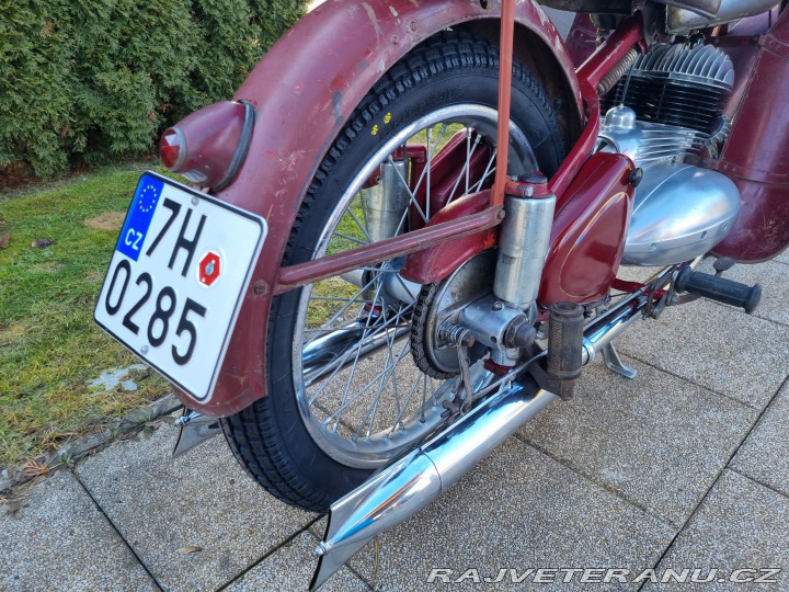 Jawa 350 pérák 1951