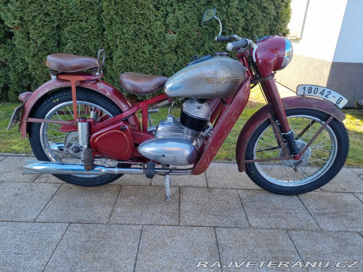 Jawa 350 pérák 1951