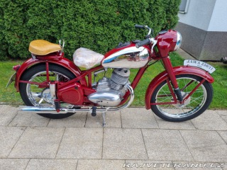 Jawa 250 pérák 1954
