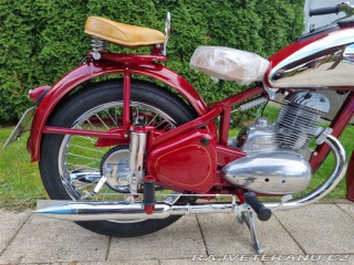 Jawa 250 pérák 1954