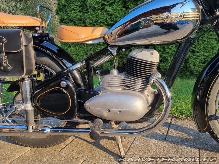 Jawa 250 pérák 1948