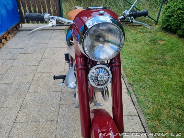 Jawa 350 354 půlbuben 1954