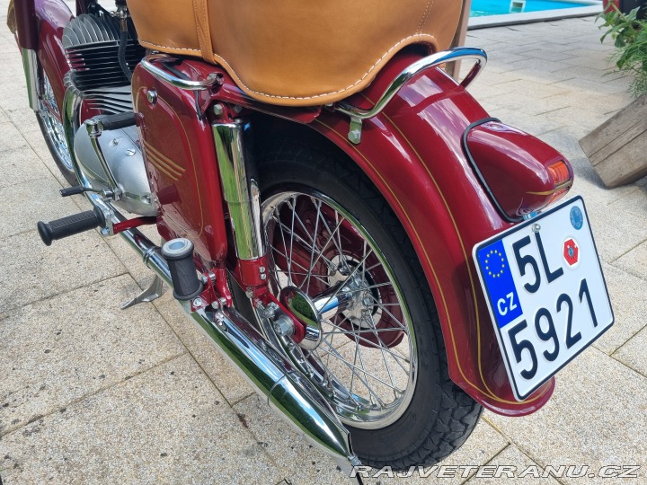 Jawa 350 354 půlbuben 1954