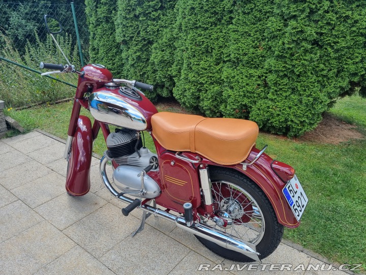 Jawa 350 354 půlbuben 1954