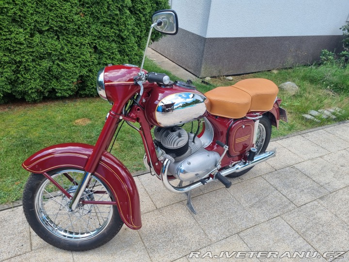 Jawa 350 354 půlbuben 1954