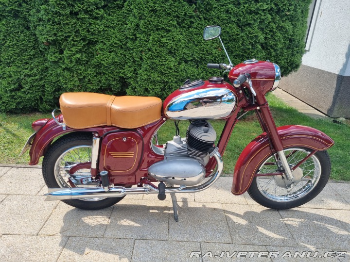 Jawa 350 354 půlbuben 1954