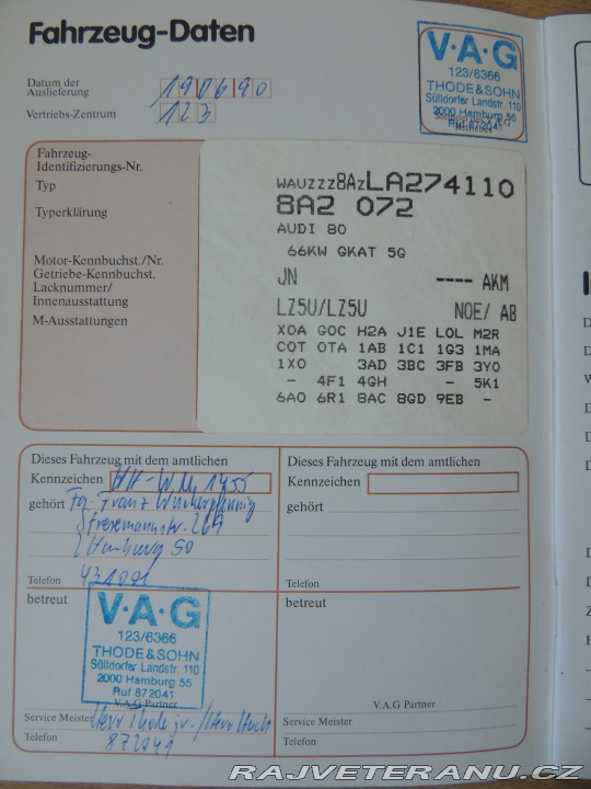 Audi 80 B3 1990