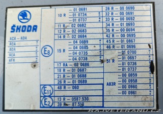 Škoda Favorit 135LS 1991