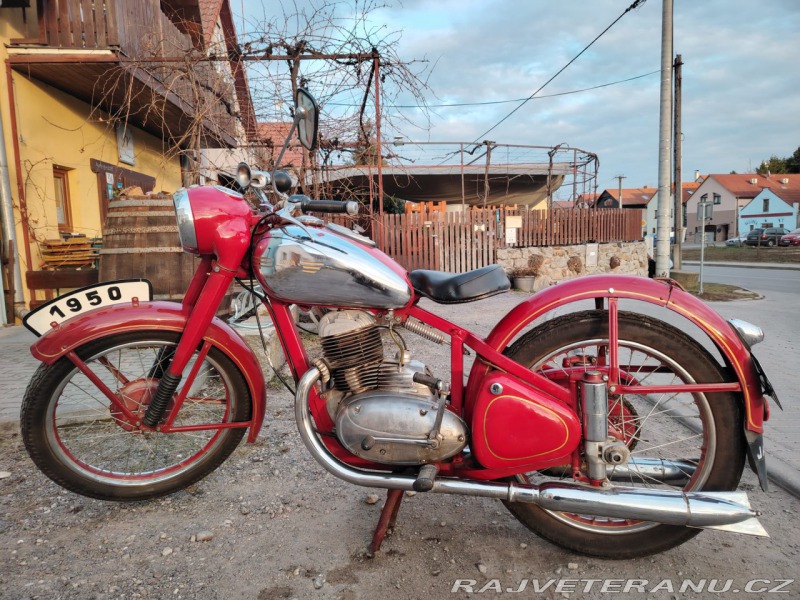 Jawa 250 pérák